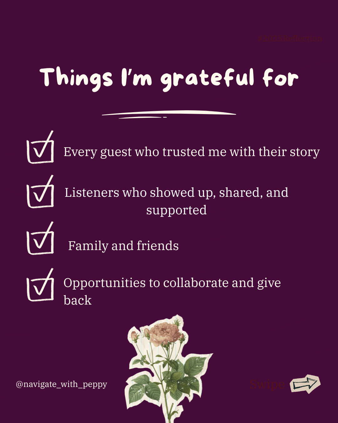 Reflection and growth